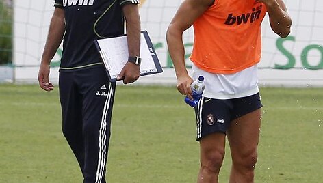 &bdquo;Real&ldquo; lyderiai &ndash; treneris Jose Mourinho ir puolėjas Cristiano Ronaldo &ndash; Čempionų lygoje gavo sunkų uždavinį