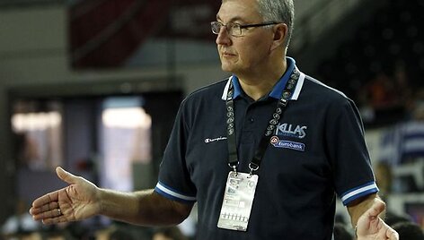 J.Kazlauko auklėtiniams jau a&scaron;tuntfinalyje teko pasaulio čempionų ispanų barjeras