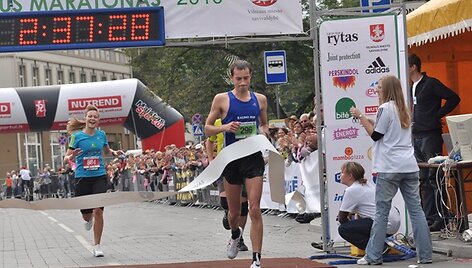 Vyrų maratoną laimėjo T.Venckūnas