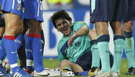 L.Messi kurį laiką bus priverstas pamir&scaron;ti futbolą