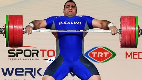 Sunkiausioje svorio kategorijoje (per 105 kg) pasaulio čempionu tapo B.Salimikordasiabis