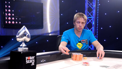 Klaipėdietis A.Adomkevičius, pokerio bendruomenei pažįstamas slapyvardžiu &bdquo;Baneris&ldquo;