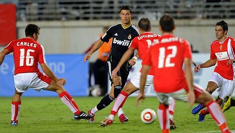 Įveikti varžovų gynybos nepavyko ir brangiausiam pasaulio futbolininkui C.Ronaldo