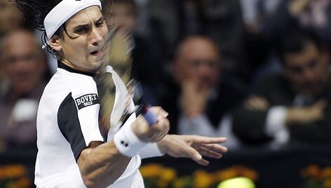 Be pagrindinio prizo D.Ferrerui atiteko 323 tūkst. eurų čekis ir 500 ATP reitingo ta&scaron;kų