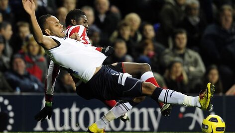 &bdquo;Tottenham&ldquo; ir &bdquo;Sunderland&ldquo; grumtynės pasibaigė lygiosiomis