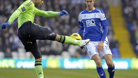 &bdquo;Chelsea&ldquo; klubas pralaimėjo pralaimėjo &bdquo;Birmingham City&ldquo; vienuolikei