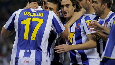 &bdquo;Espanyol&ldquo; &scaron;ventė dar vieną pergalę