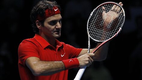 Rogeris Federeris laimėjo tris mačus i&scaron; trijų.