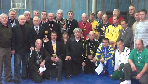 Pirmenybėse kovojo 41 imtynių veteranas i&scaron; Lietuvos ir Ukrainos.