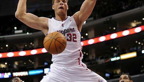&bdquo;Spurs&ldquo; nesustabdė &bdquo;Clippers&ldquo; naujoko Blake'o Griffino.