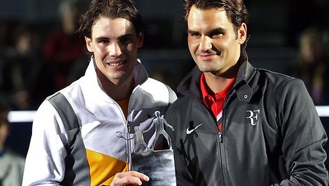 Rafaelis Nadalis ir Rogeris Federeris.