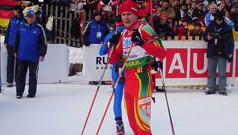 Biatlonininkas Tomas Kaukėnas