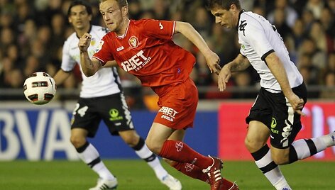 Pergalingą įvartį &bdquo;Sevilla&ldquo; ekipai pelnė Ivanas Rakitičius.