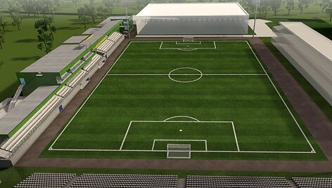 LFF stadiono Vilniuje vizija &ndash; antras etapas.