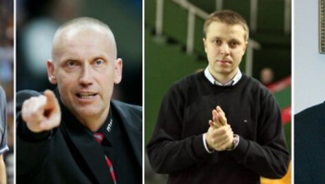 Jonas Kazlauskas, Rimas Kurtinaitis, Paulius Motiejūnas ir Martynas Purlys.