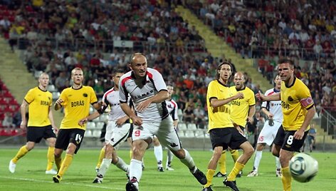 Prie&scaron; savaitę Marijampolėj &bdquo;Sūduva&ldquo; ir &bdquo;Elfsborg&ldquo; sužaidė lygiosiomis.