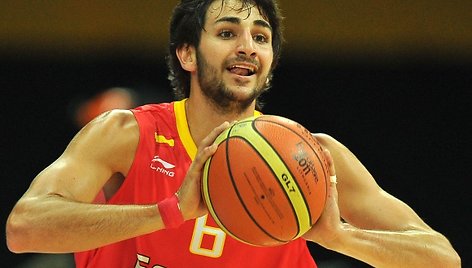 Ricky Rubio kol kas neranda savęs Ispanijos rinktinėje.