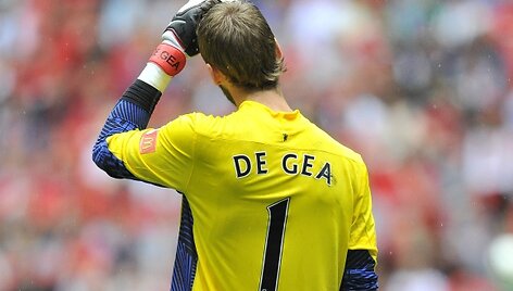 Davidas De Gea nei&scaron;gelbėjo komandos nuo kuriozinio įvarčio.