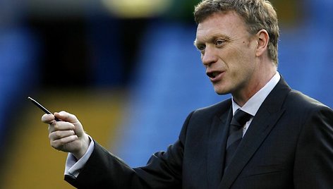 „Everton“ vyriausiasis treneris Davidas Moyesas.