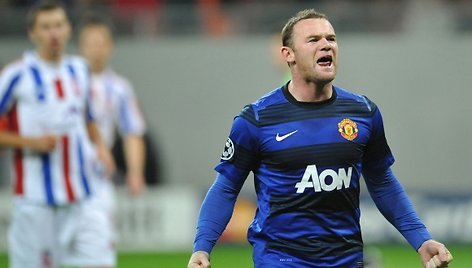 Wayne'as Rooney realizavo du 11 metrų baudinius.