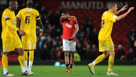 „Manchester United“ nusivylimas ir „Crystal Palace“ triumfas.