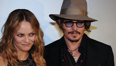 Vanessa Paradis ir Johnny Deppas