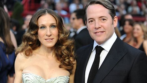 Sarah Jessica Parker su sutuoktiniu Matthew Brodericku