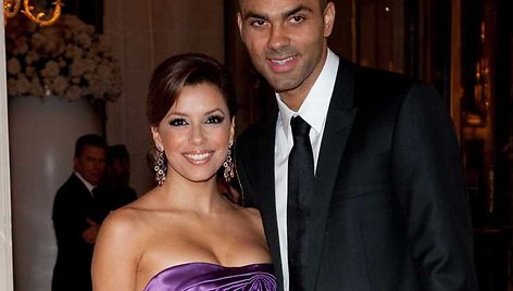 Eva Longoria Parker su vyru Tony Parkeriu.