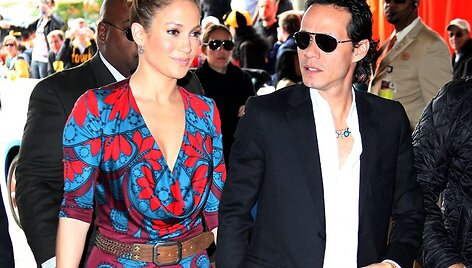 Jennifer Lopez ir Marcas Anthony