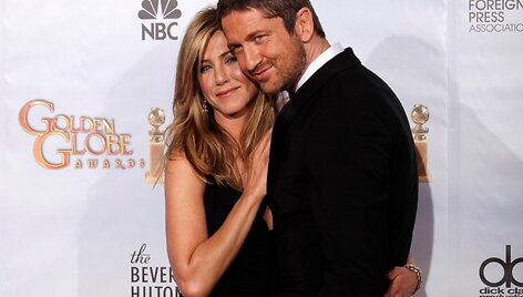 Jennifer Aniston ir Gerardas Butleris