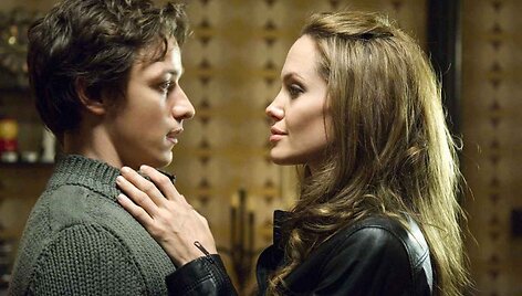 Jamesas McAvoy su Angelina Jolie filme &bdquo;Ie&scaron;komas&ldquo; 