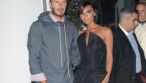 Davidas ir Victoria Beckhamai