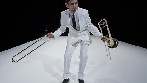 Morgano Nardi spektaklio &bdquo;a one m(org)an show&ldquo; akimirka