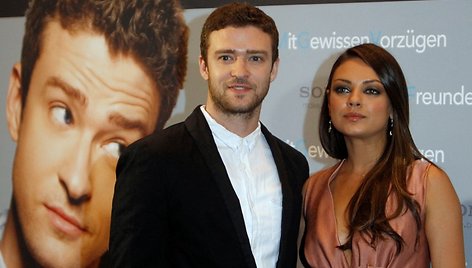 Justinas Timberlake'as ir Mila Kunis