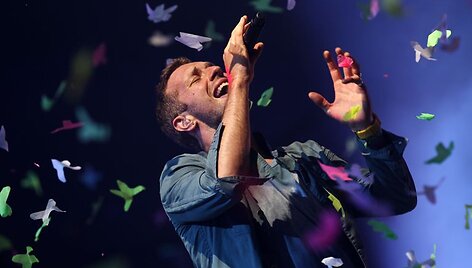 &bdquo;Coldplay&ldquo; lyderis Chrisas Martinas