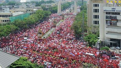 Protesto akcija Tailande