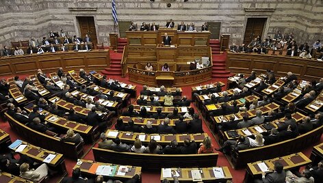 Graikijos parlamentas.
