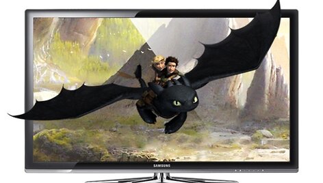 &bdquo;Samsung UN55C7000&ldquo; televizorius.