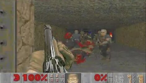 Žaidimo &bdquo;Doom 2&ldquo; akimirka