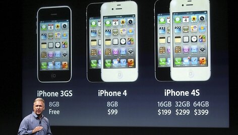 &bdquo;iPhone 4S&ldquo; pristatymo akimirka