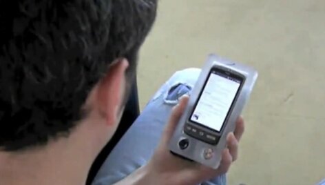 &bdquo;Senseye&ldquo; akimis valdomo telefono prototipas. 