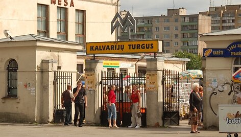 Piketuotojai antradienį tikisi i&scaron;girsti, kokia ateitis laukia Kalvarijų turgaus.