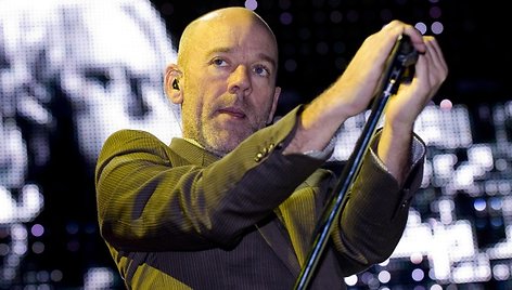 Iširusios grupės R.E.M. vokalistas Michaelas Stipe'as