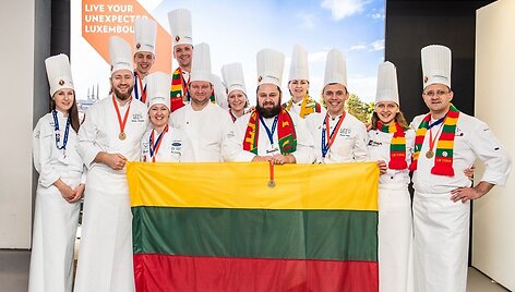 Lietuvos nacionalinė &scaron;efų rinktinė Liuksemburge
