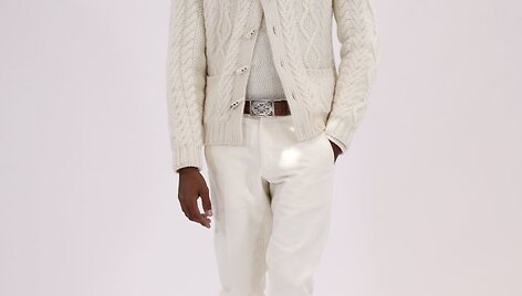 &bdquo;Ralph Lauren Purple Label&ldquo; 2016 m. rudens-žiemos kolekcijos modelis