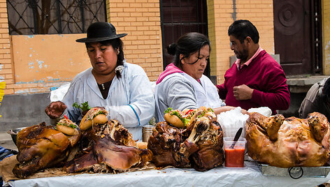 Gatvės maistas Peru