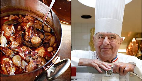 &bdquo;Coq au vin&ldquo; pagal Paulis Bocuse'ę