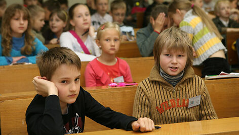 Mažieji studentai.