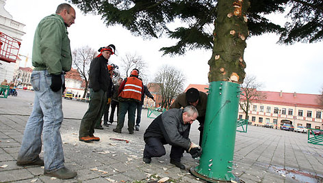 Kaunas ruošiasi Kalėdoms