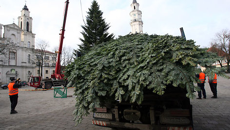 Kaunas ruošiasi Kalėdoms